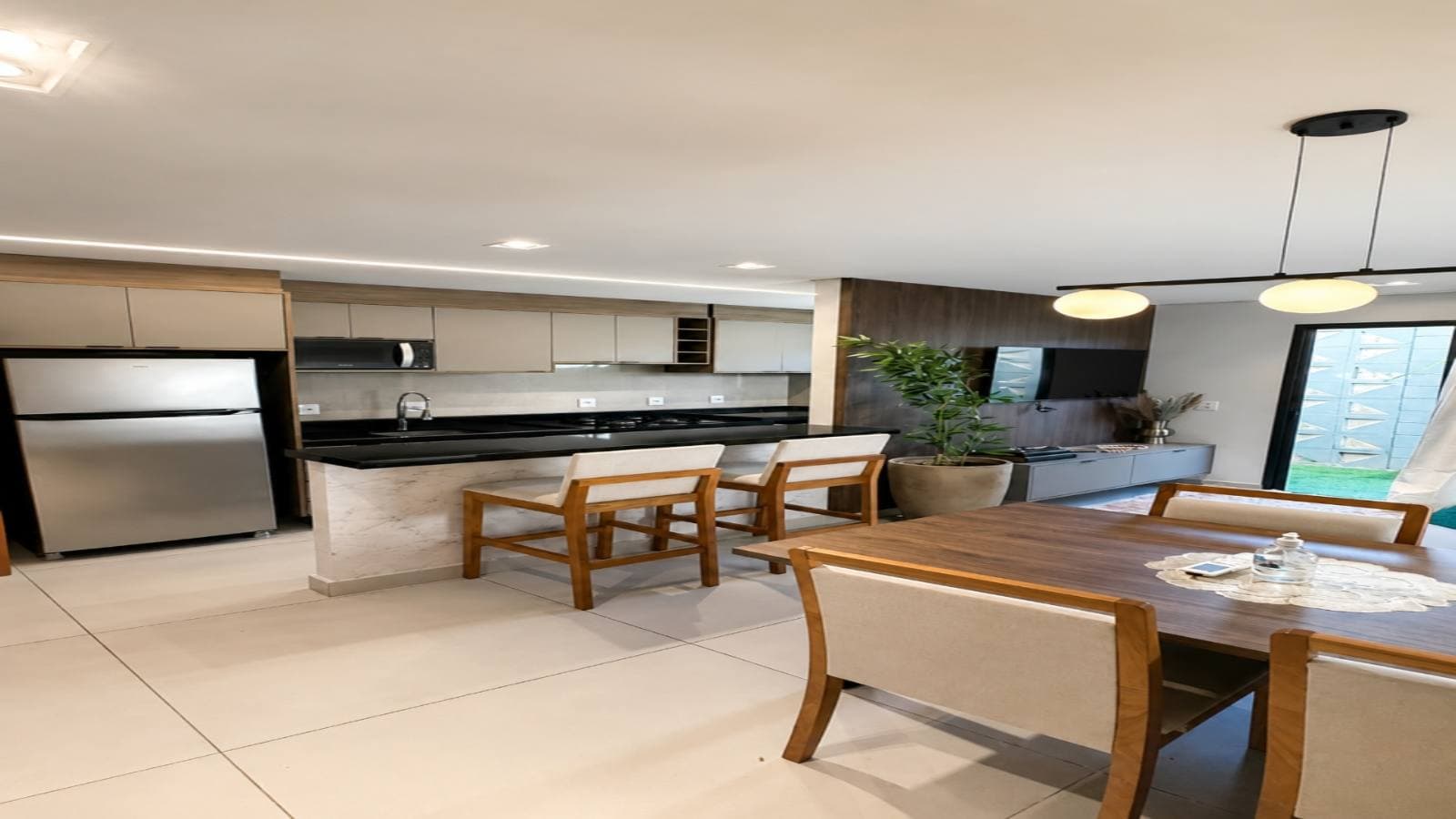 locacao lindo apartamento mobiliado terreo com garden boa esperanca cuiaba mt